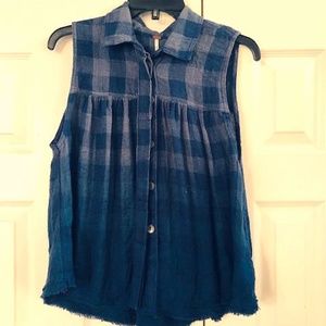 Soft All Seasons Slate Blue design Top